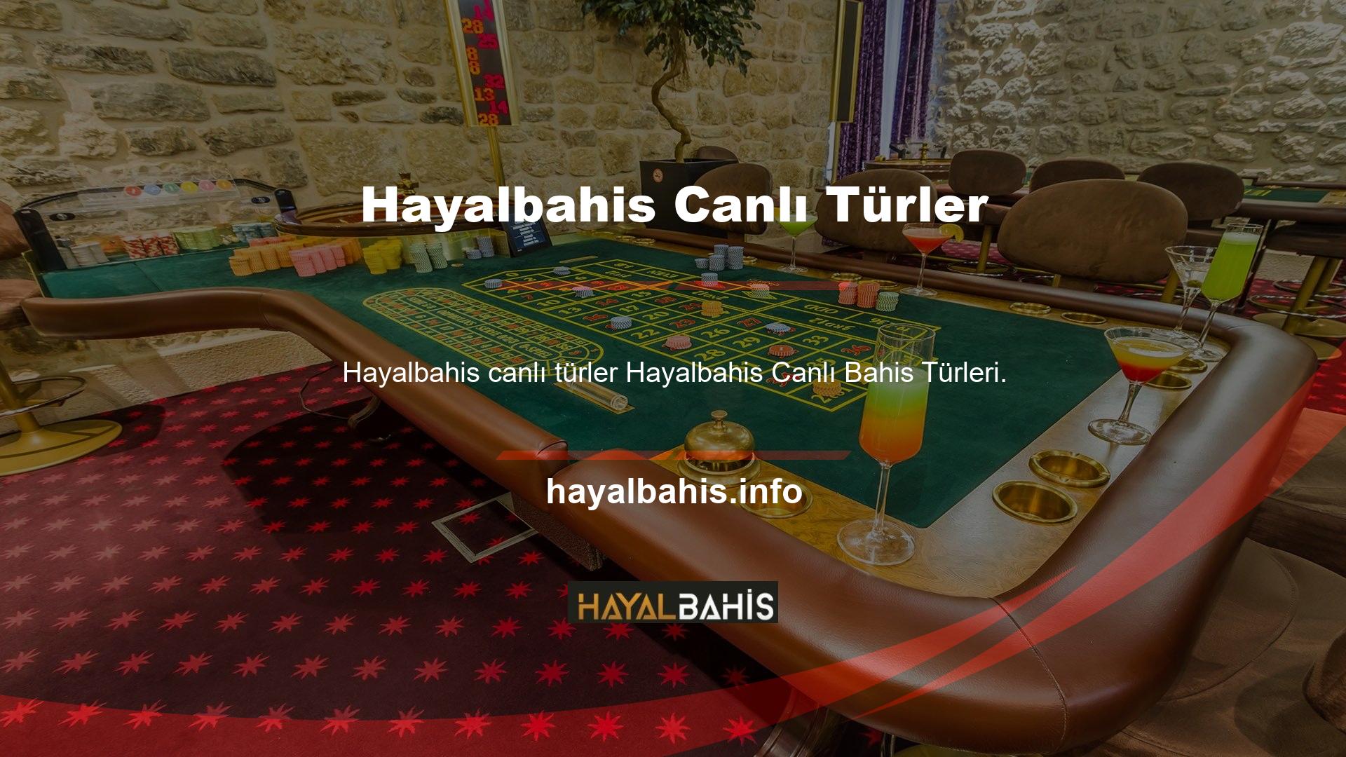 Hayalbahis Canlı Bahis Türleri son derece yüksektir ve birçok spor dalında canlı bahislerin tanımlanmadığı kabul edilir