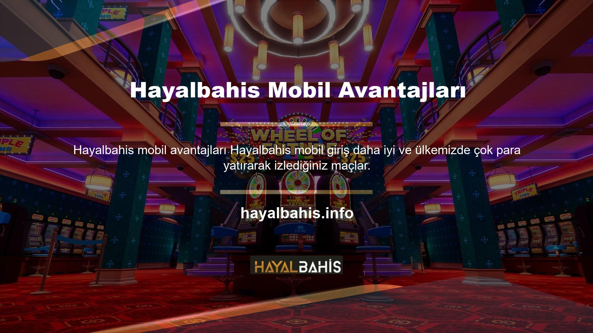 Ücretsiz izleme programı, Türk bahis siteleri, amatör Hayalbahis çözümü ile birçok şubeye ve kullanıcılar için önemli maçlara izin verir
